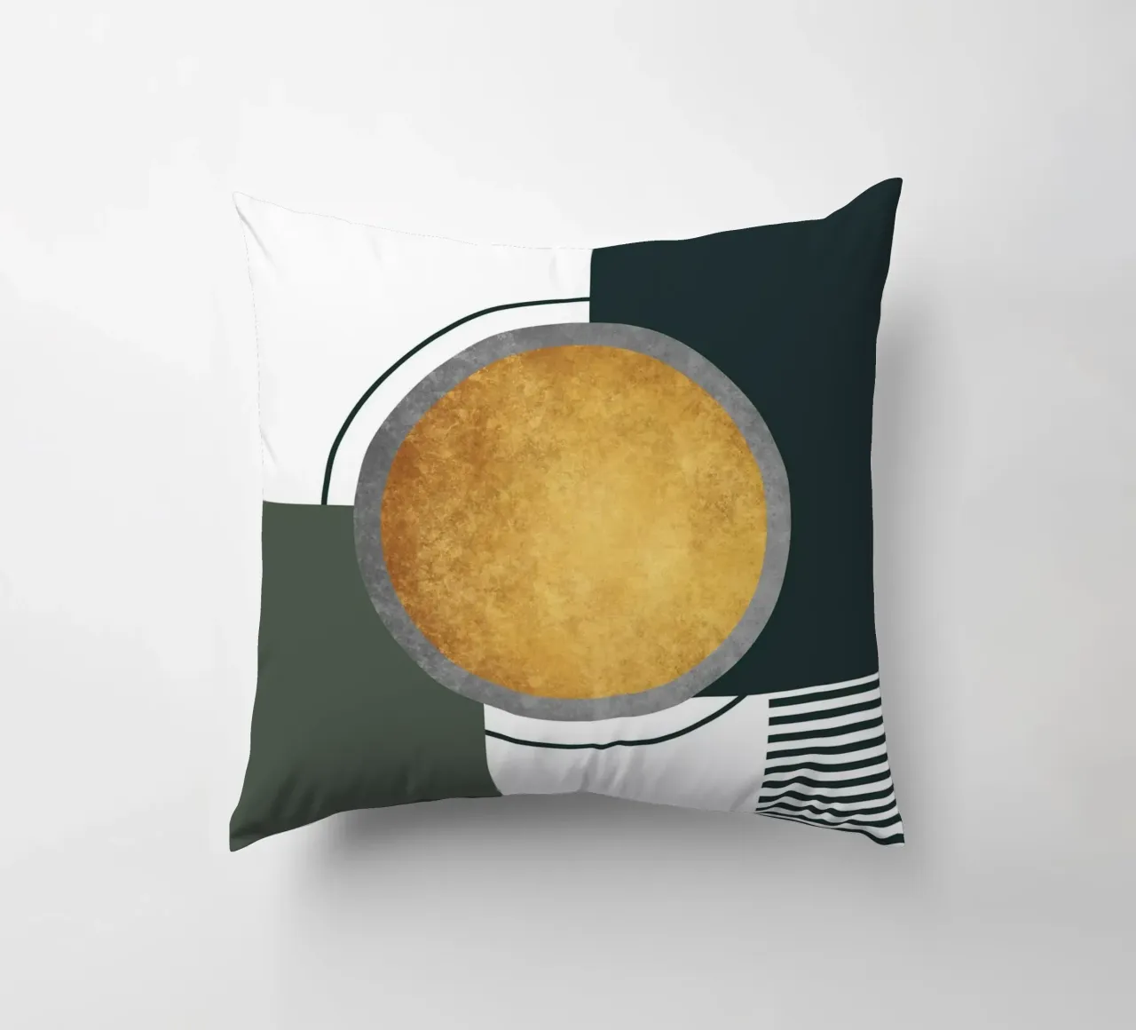 abstract geometric moon cuscino da vintageshop