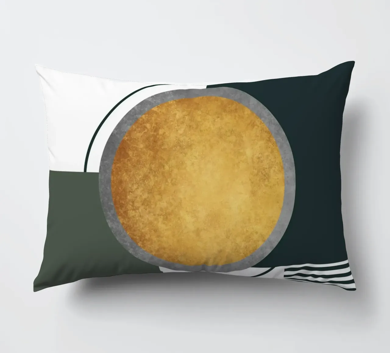 abstract geometric moon cuscino da vintageshop