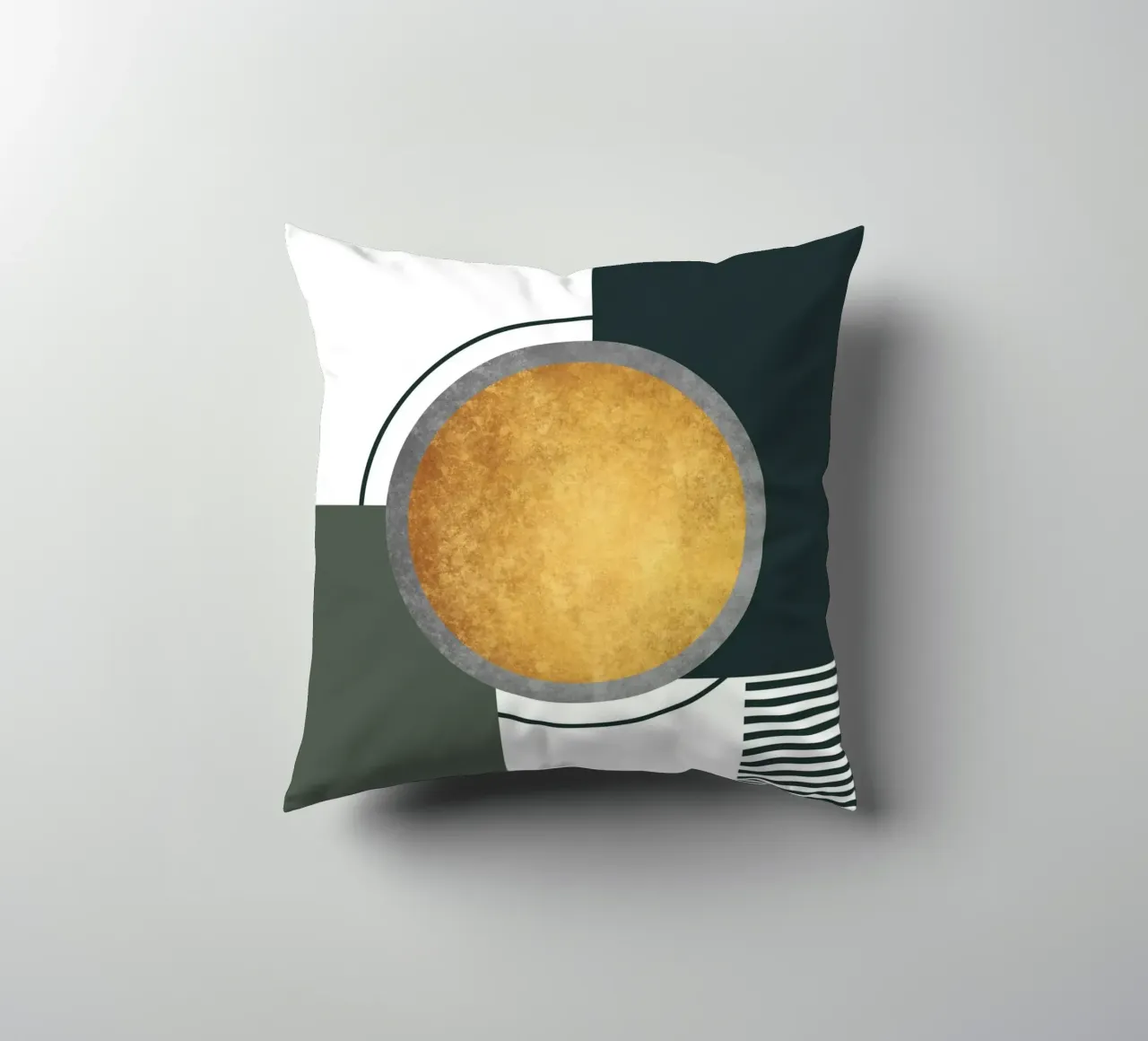 abstract geometric moon cuscino da vintageshop