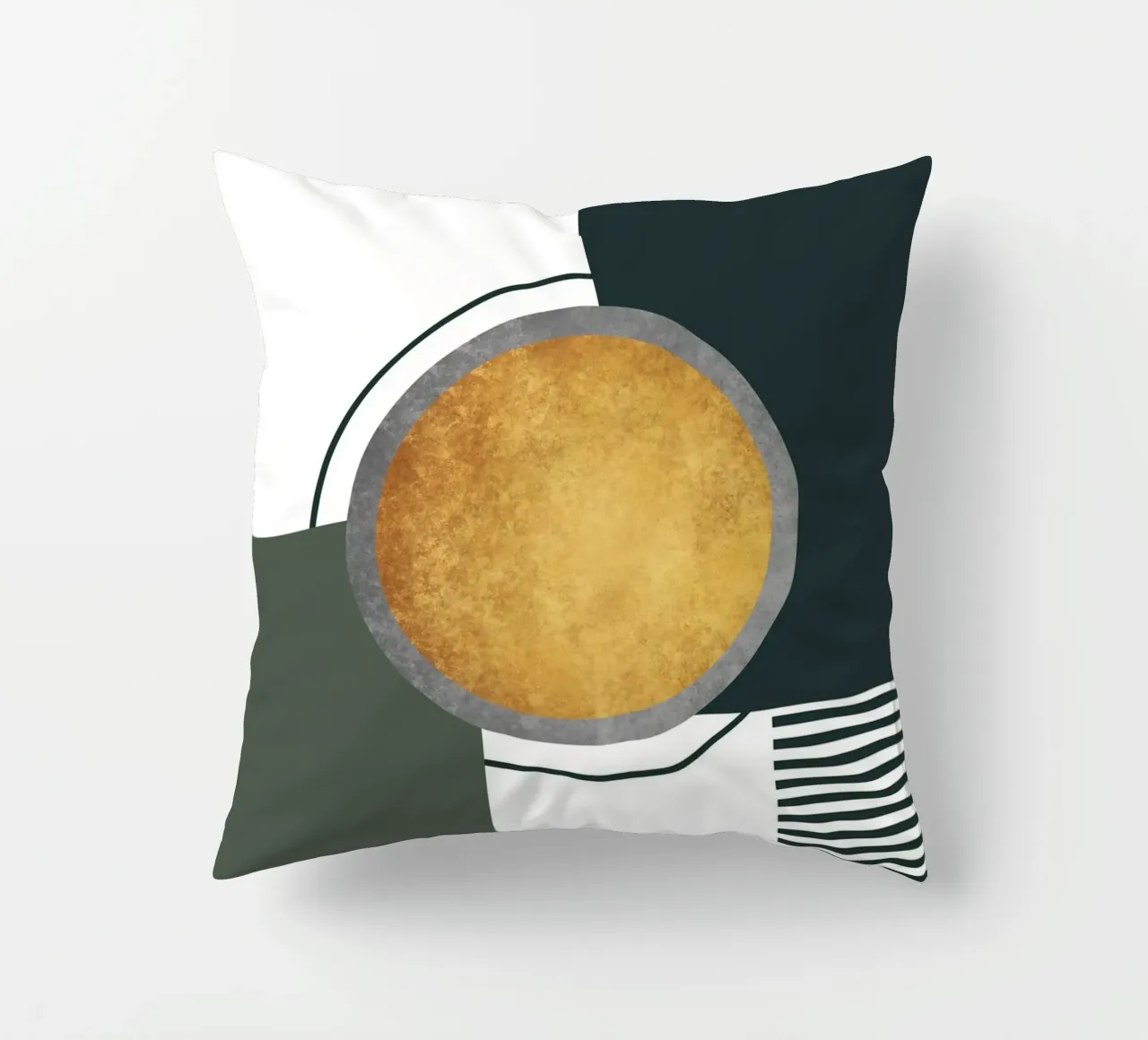 abstract geometric moon cuscino da vintageshop