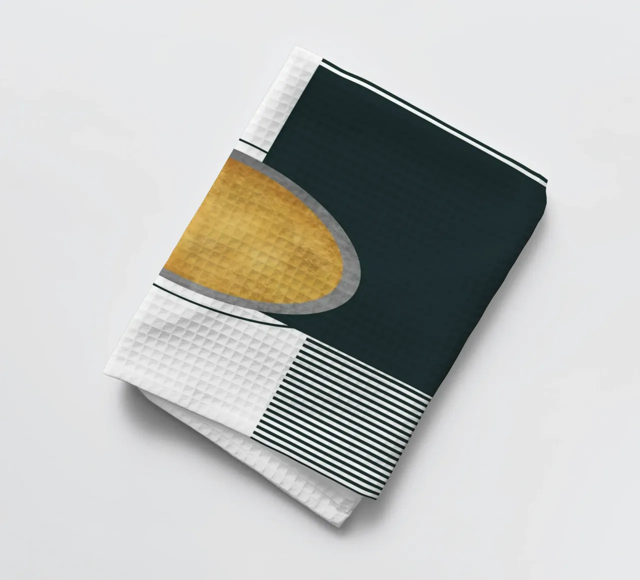 abstract geometric moon canovaccio da cucina da vintageshop