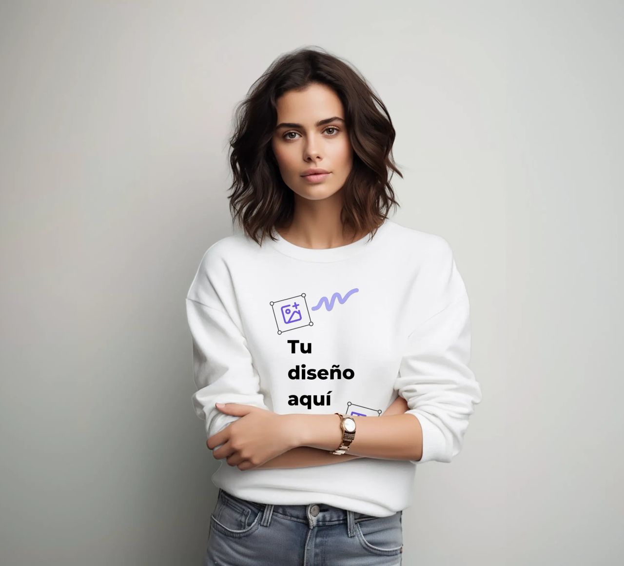 Tu diseño aquí sudadera de JUNIQE