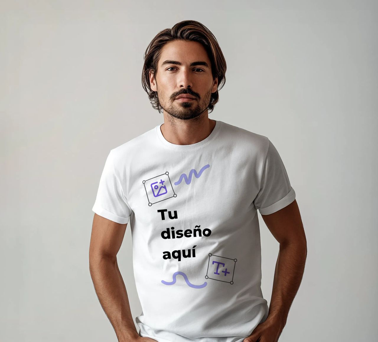Tu diseño aquí camiseta de JUNIQE