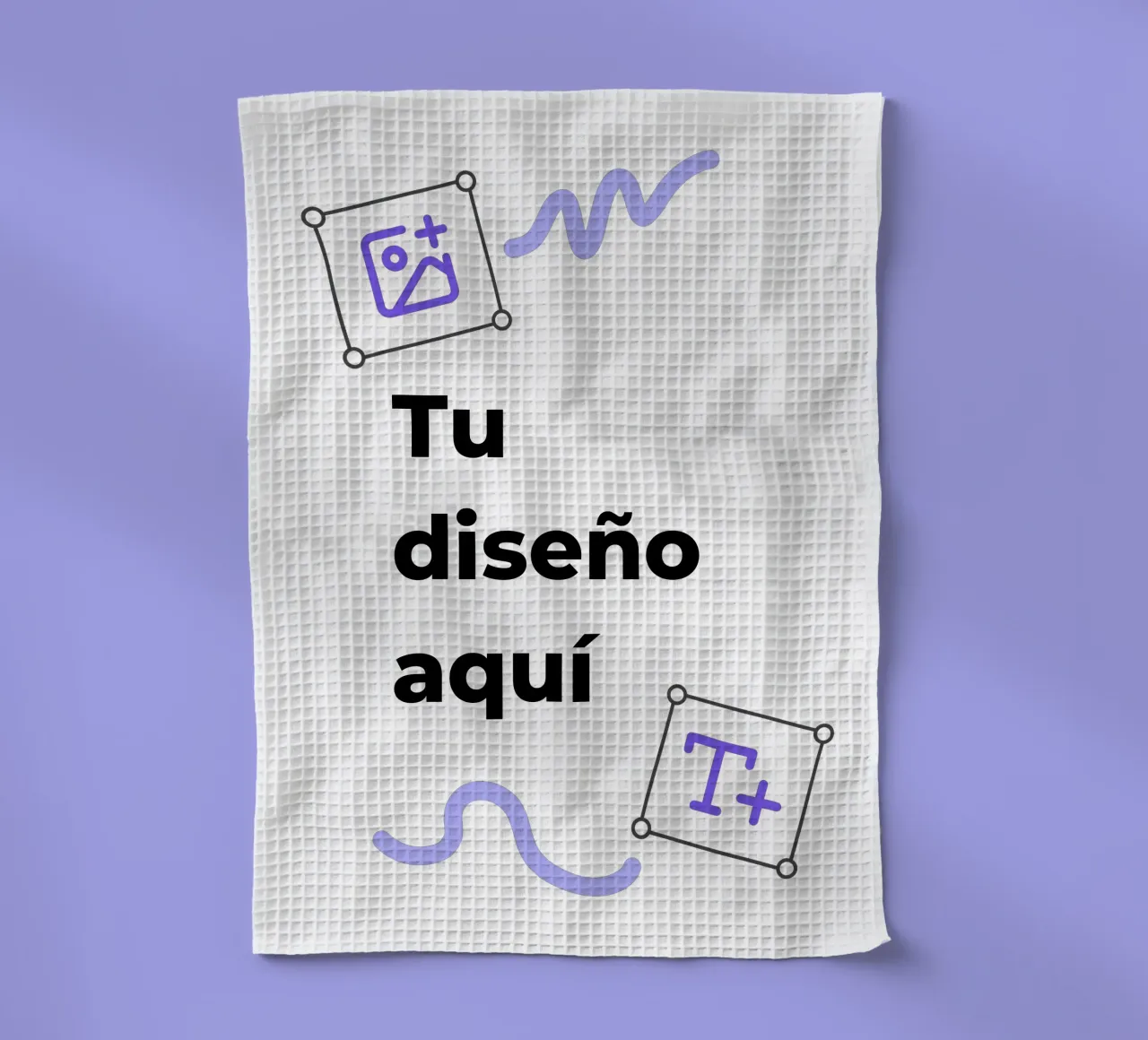 Tu diseño aquí Geschirrtuch von JUNIQE