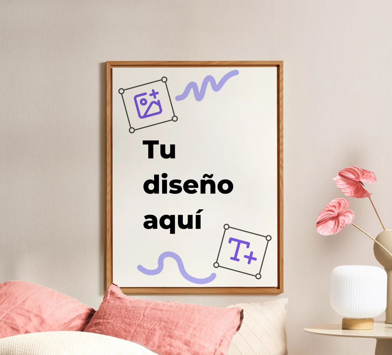 Tu diseño aquí placa de forex de JUNIQE