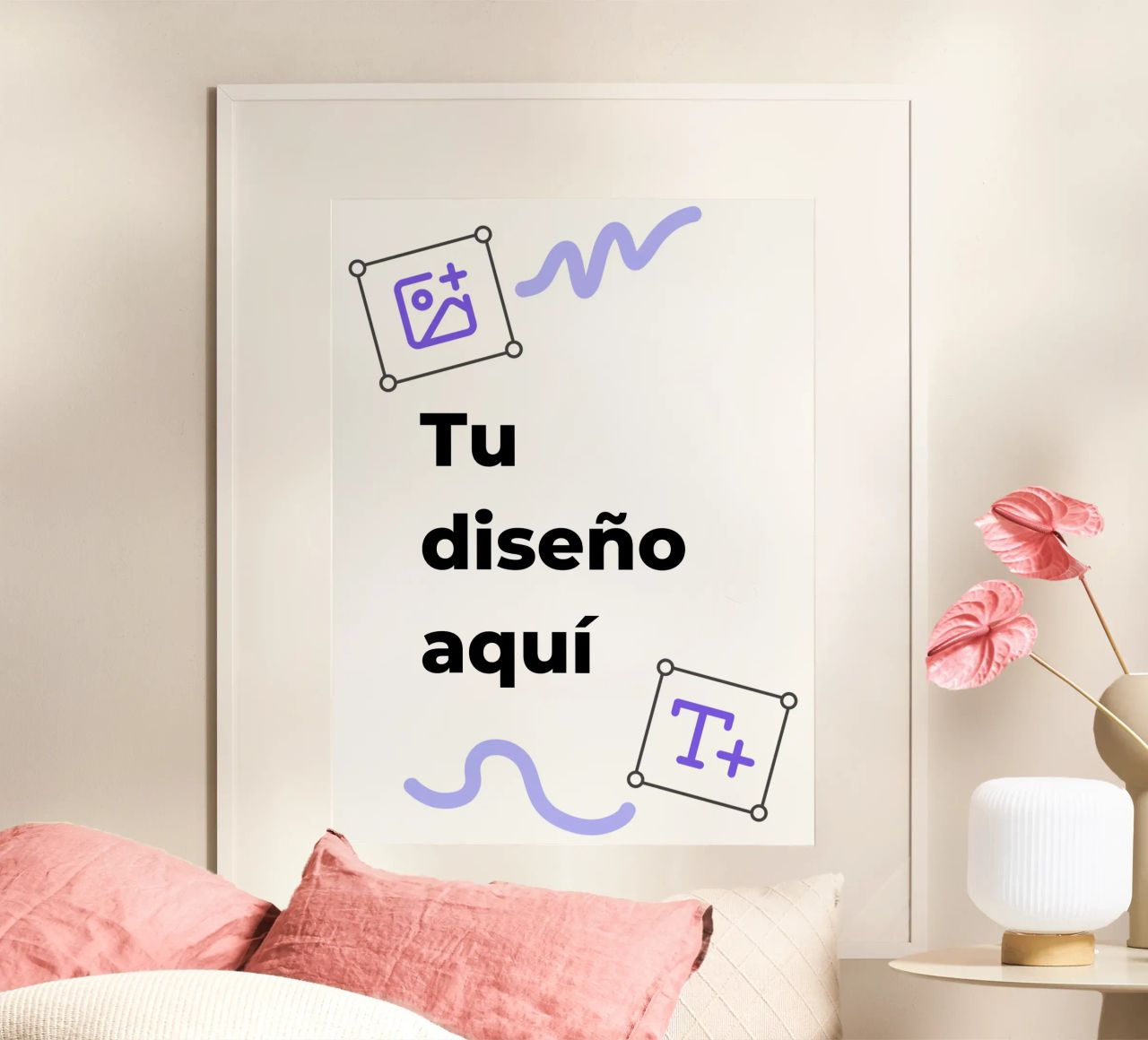Tu diseño aquí poster de JUNIQE