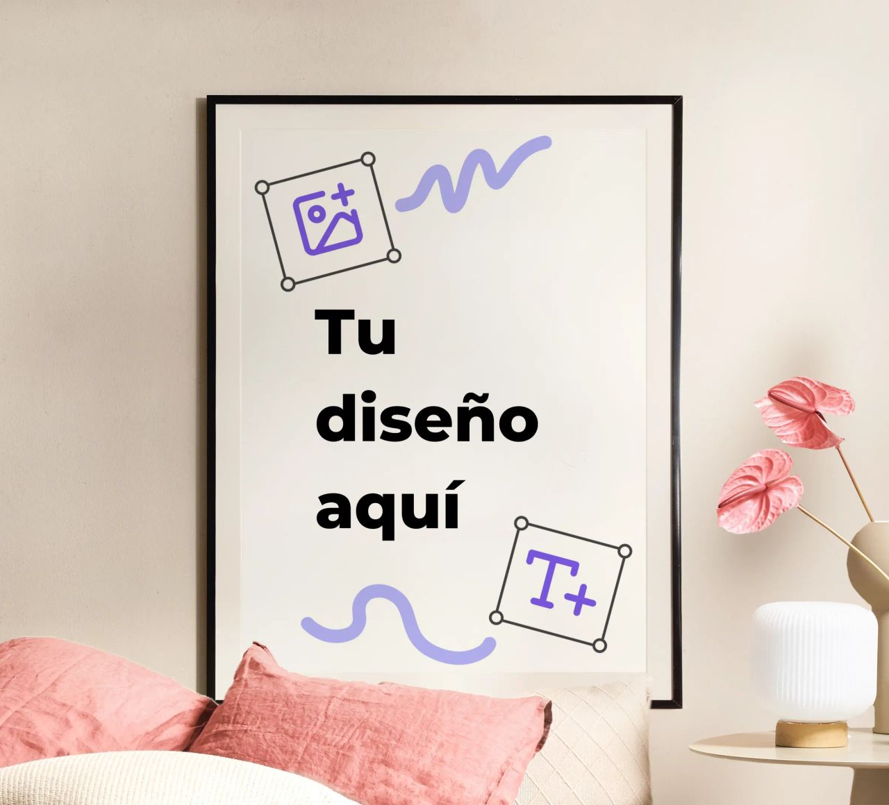 Tu diseño aquí poster de JUNIQE