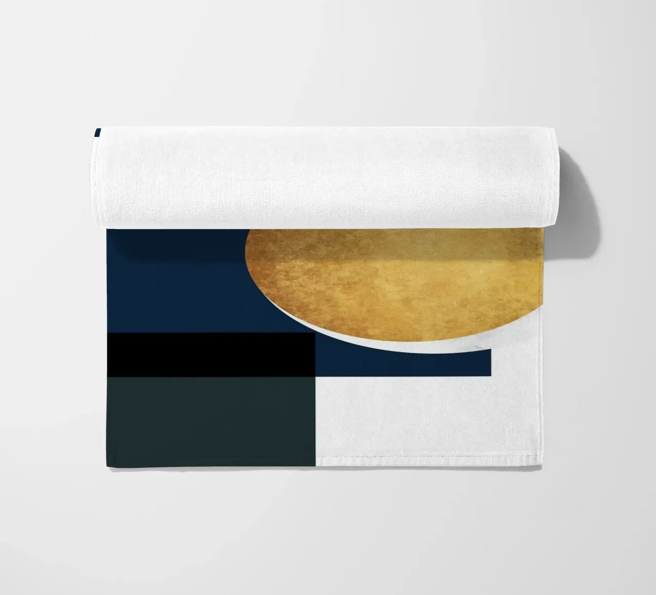 abstract geometric moon x telo mare da vintageshop