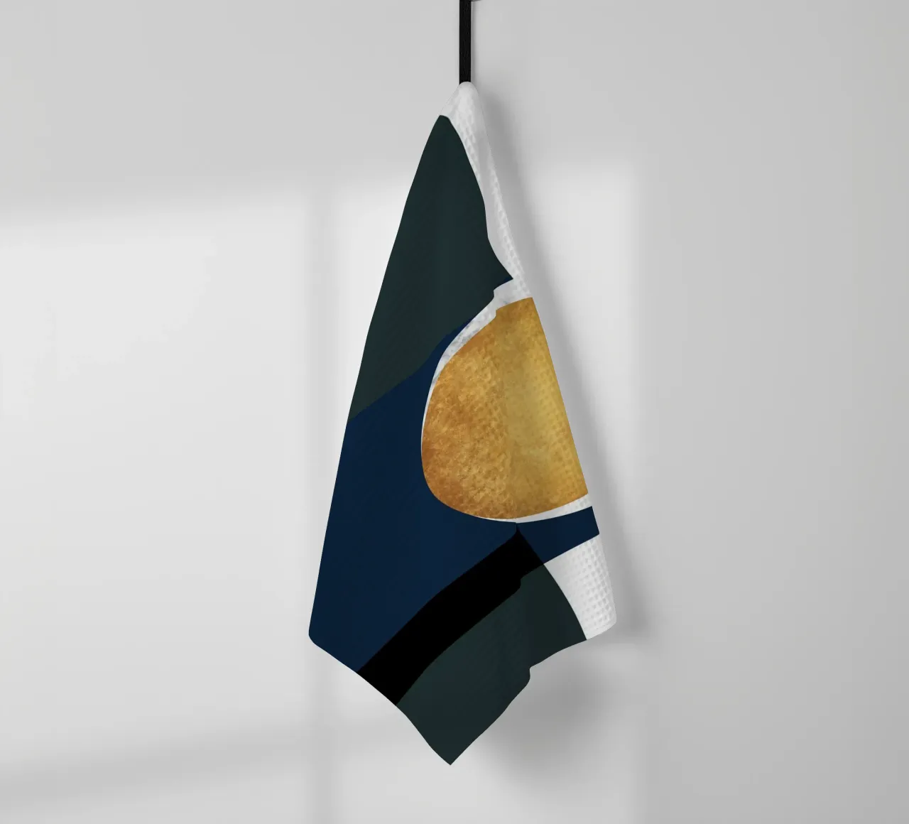 abstract geometric moon x canovaccio da cucina da vintageshop