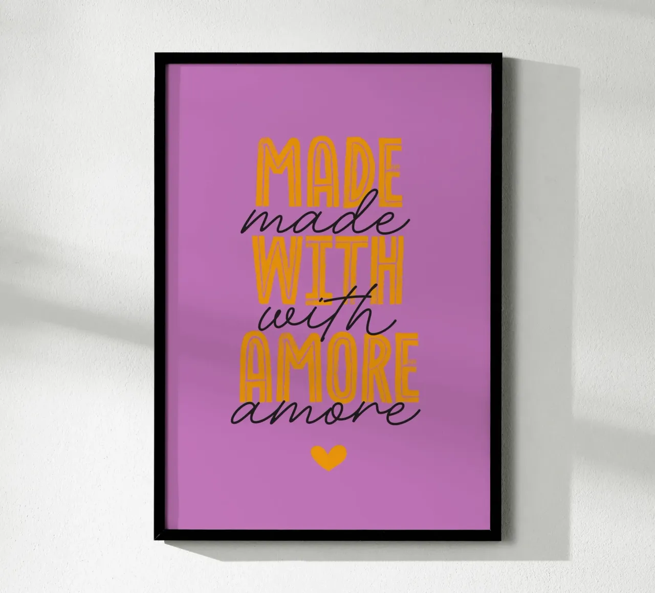 Made with amore carta hahnemühle da Fraysein Design