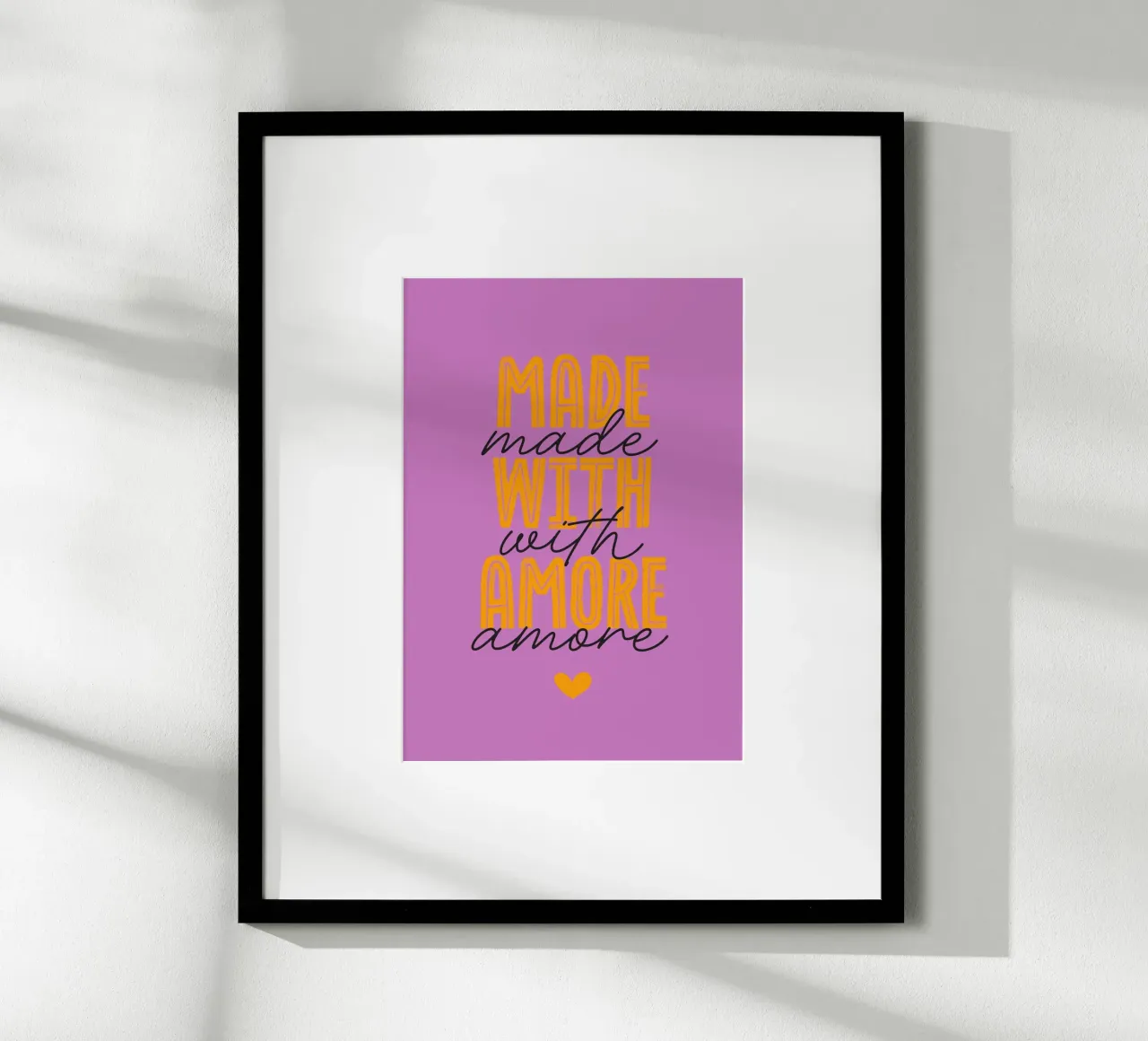 Made with amore carta hahnemühle da Fraysein Design