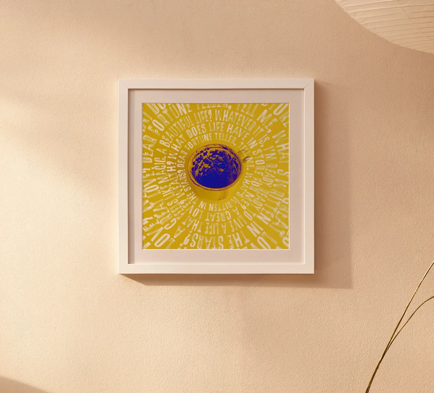 Dear fortune teller poster da Fraysein Design