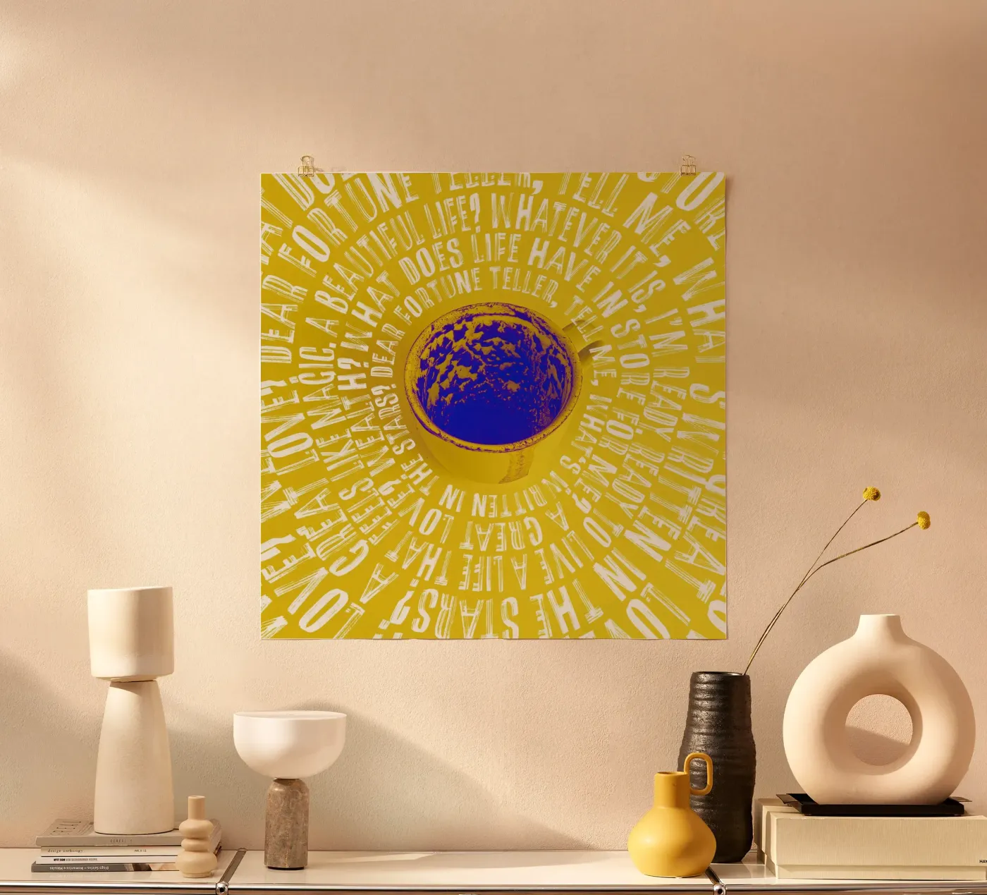 Dear fortune teller poster da Fraysein Design