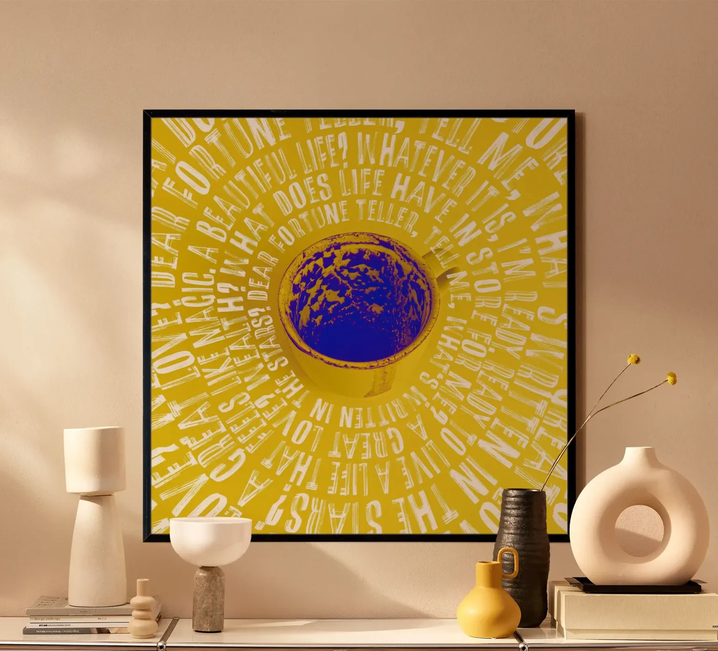 Dear fortune teller poster da Fraysein Design