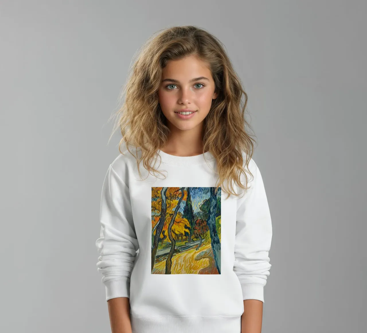 paesaggio naturale autunnale felpa bambino da cloud shop