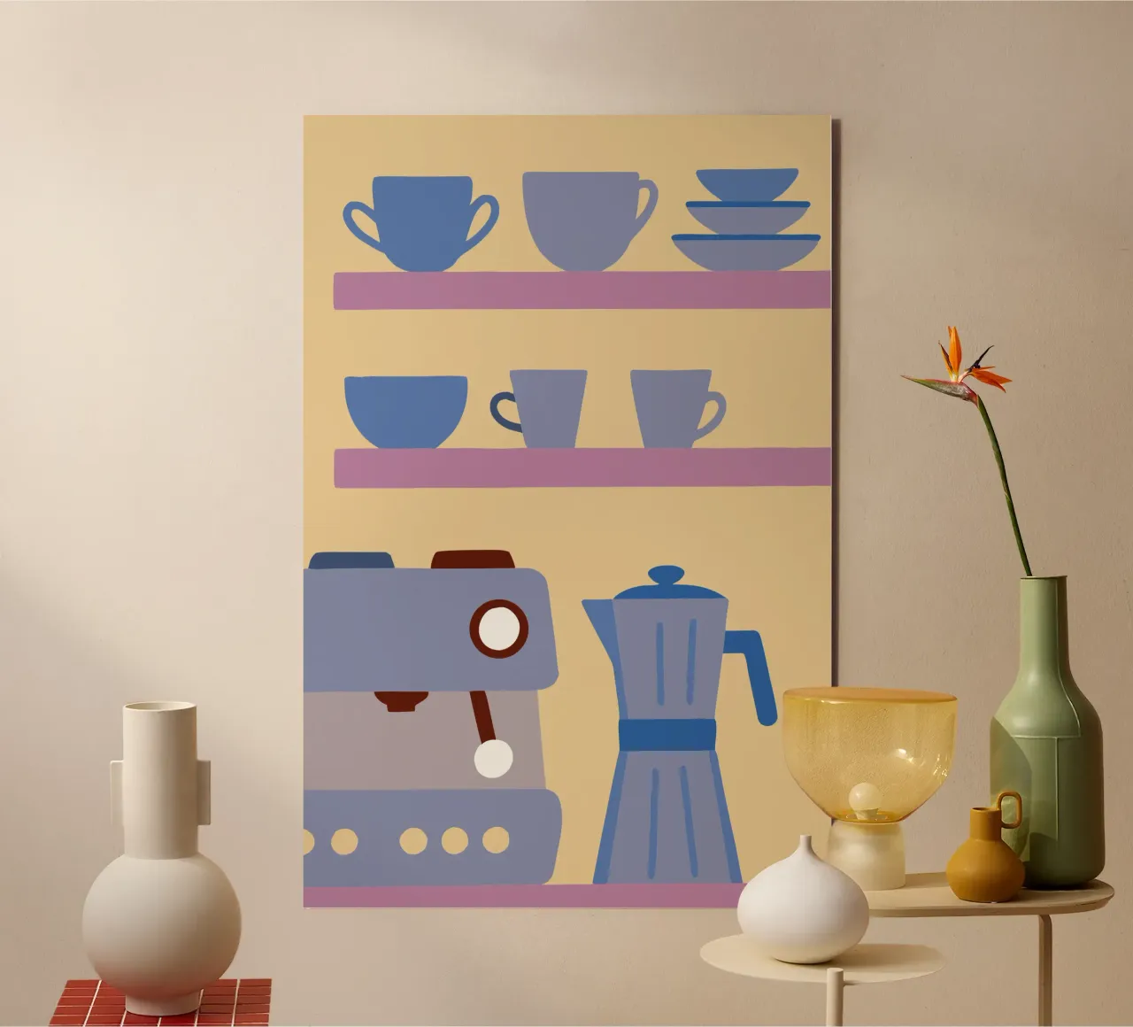 Accordo sul caffè alluminio dibond da TRENDY POSTER SHOP