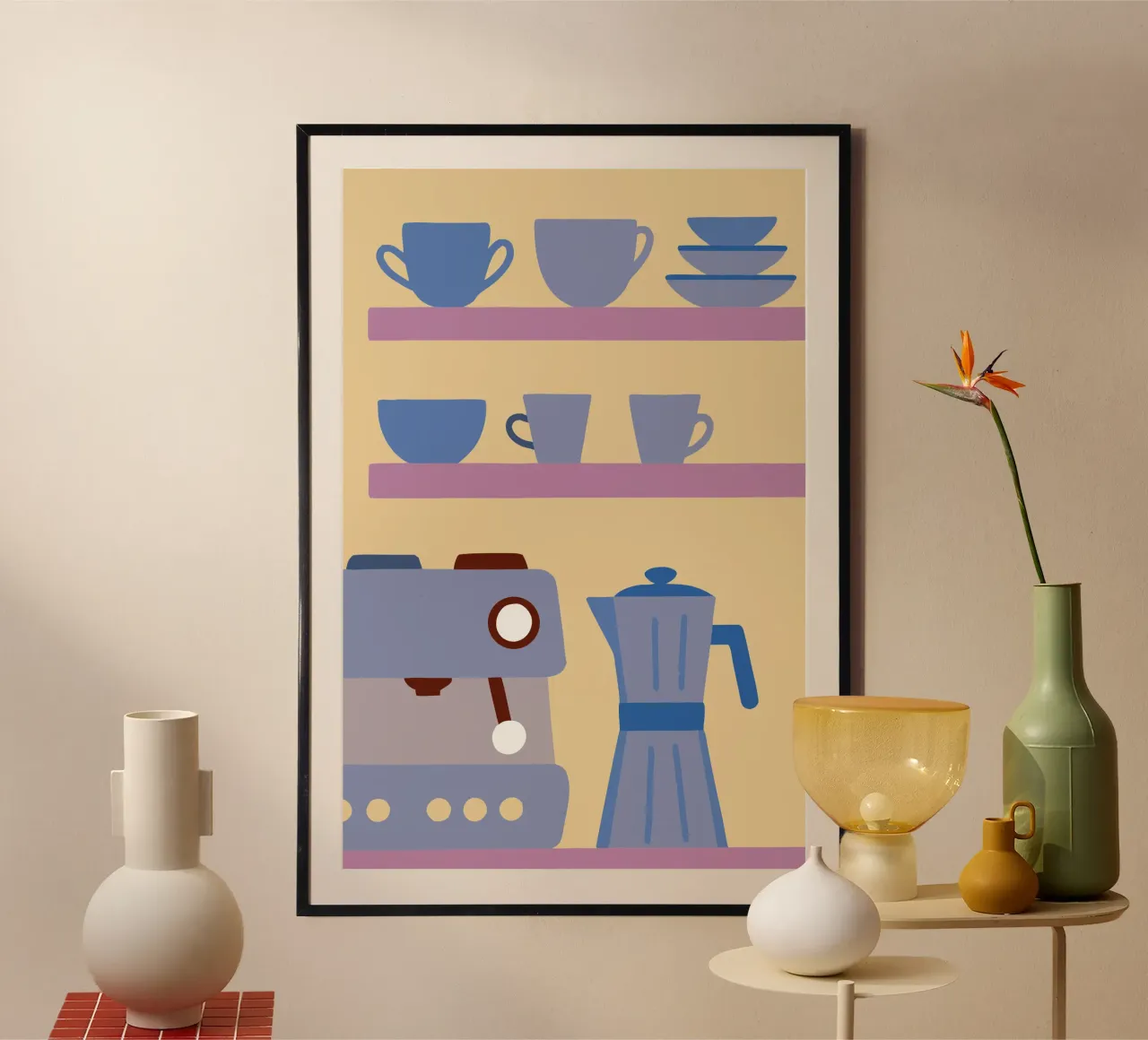 Accordo sul caffè carta hahnemühle da TRENDY POSTER SHOP