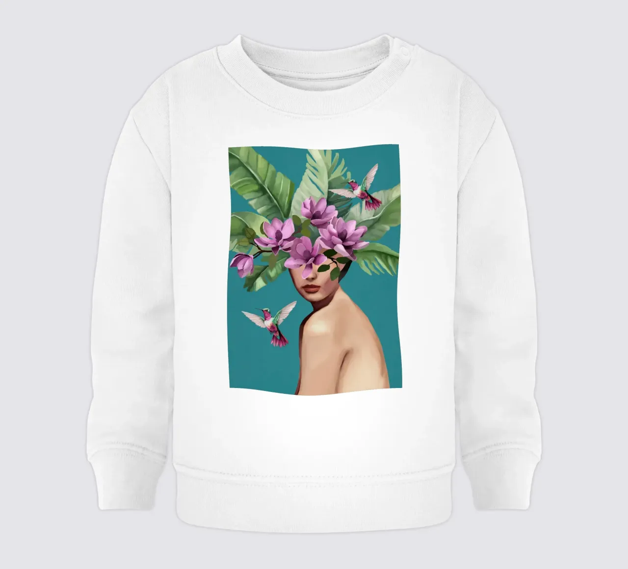 Hummingbird Whispers felpa neonato da Nadjaa