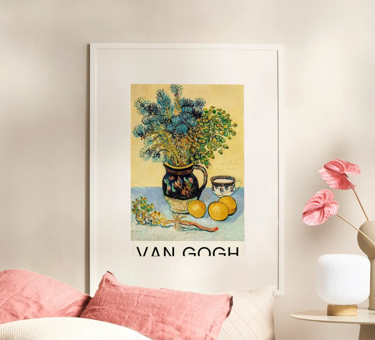 Vaso di fiori motivo decorativo poster da cloud shop