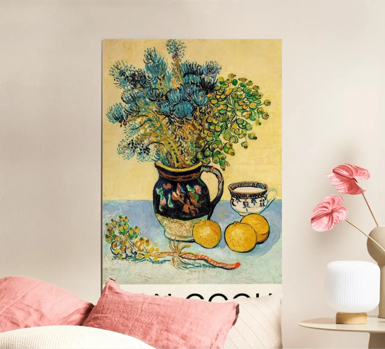 Vaso di fiori motivo decorativo poster da cloud shop