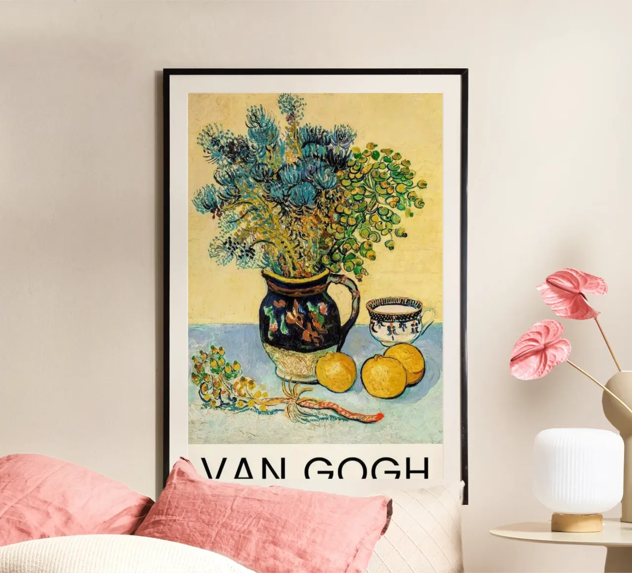 Vaso di fiori motivo decorativo poster da cloud shop