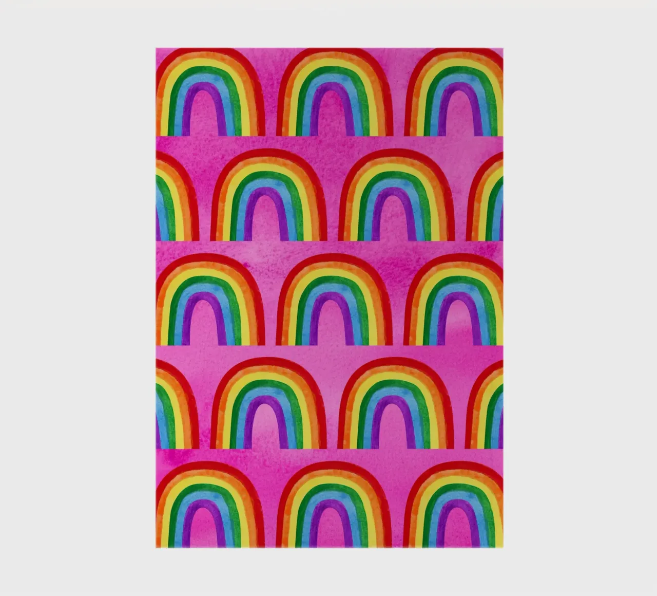 So many rainbows notebook by Fraysein Design