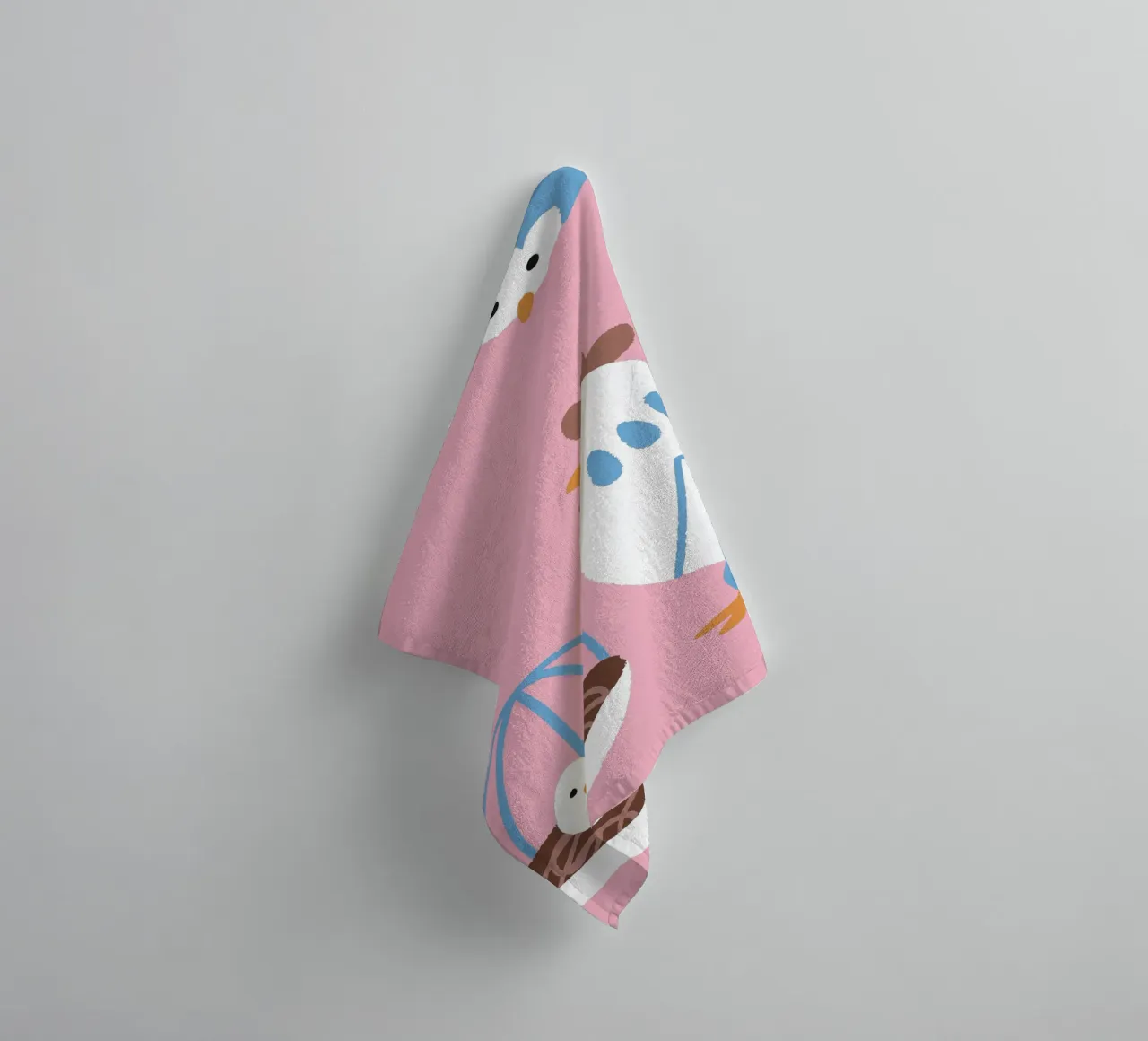 Poule pondeuse Œufs serviette de bain de TRENDY POSTER SHOP