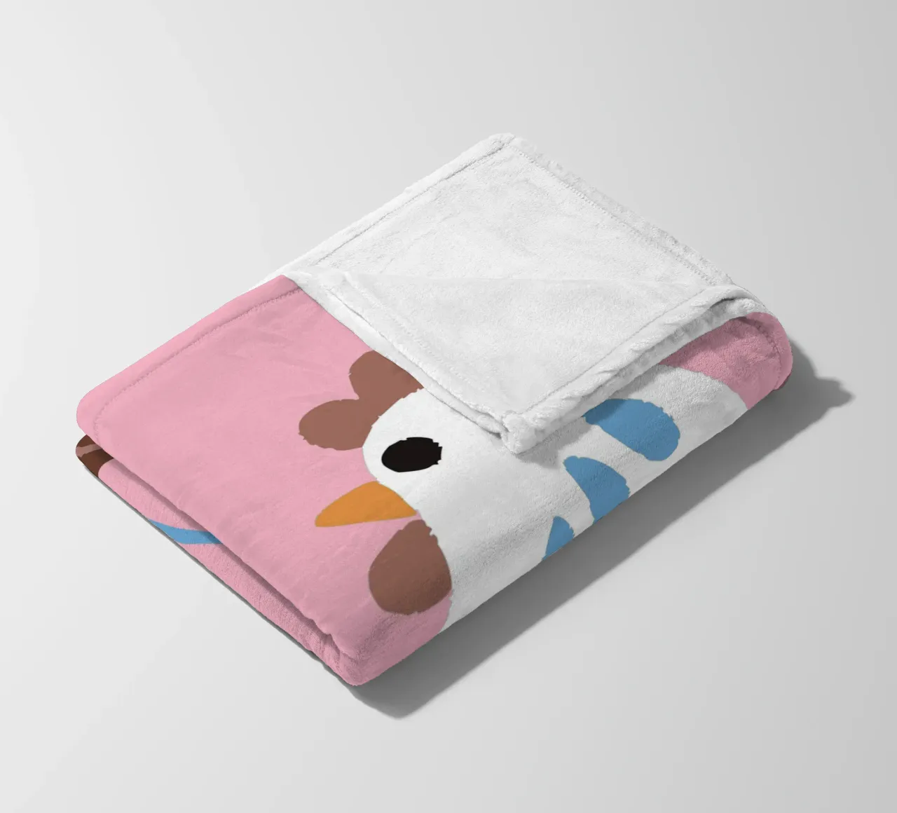 Huhn Legen von Eiern Fleecedecke von TRENDY POSTER SHOP