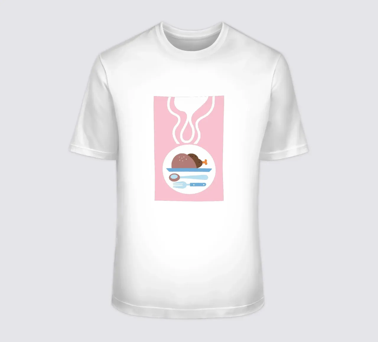 Pollo arrosto t-shirt da TRENDY POSTER SHOP