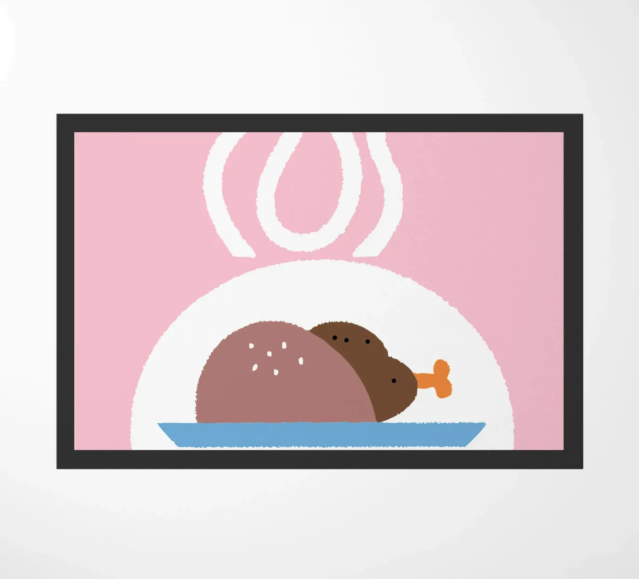 Pollo arrosto zerbino da TRENDY POSTER SHOP