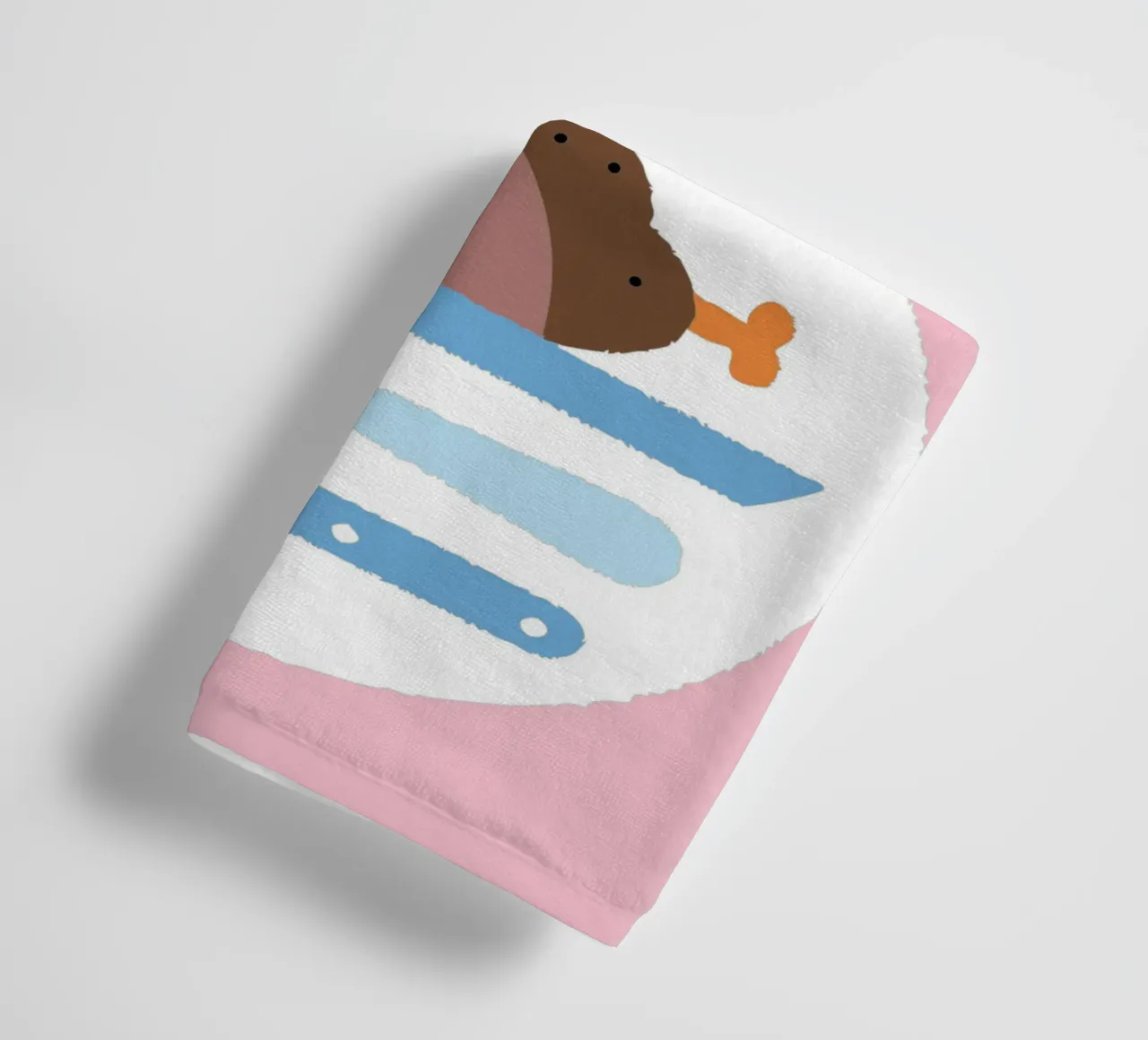 Pollo arrosto asciugamano da bagno da TRENDY POSTER SHOP