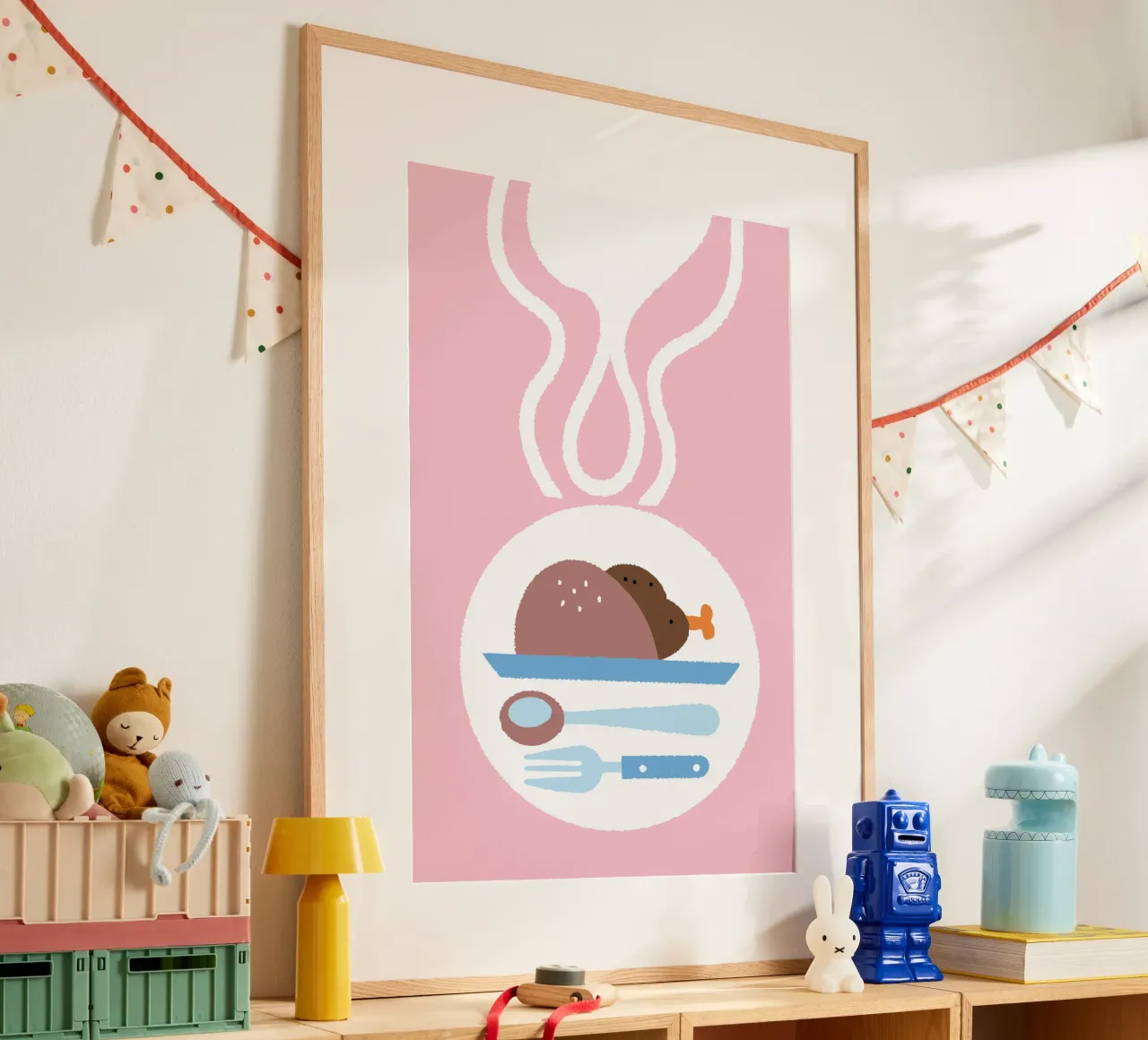 Roast Chicken poster by TRENDY POSTER SHOP