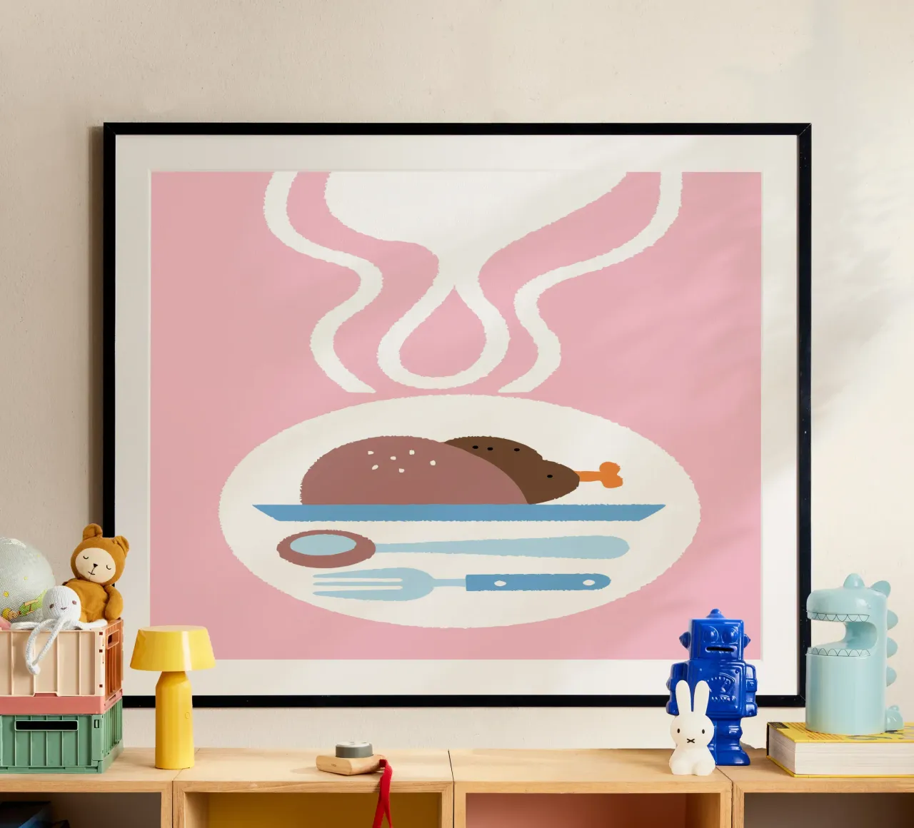 Pollo arrosto poster da TRENDY POSTER SHOP