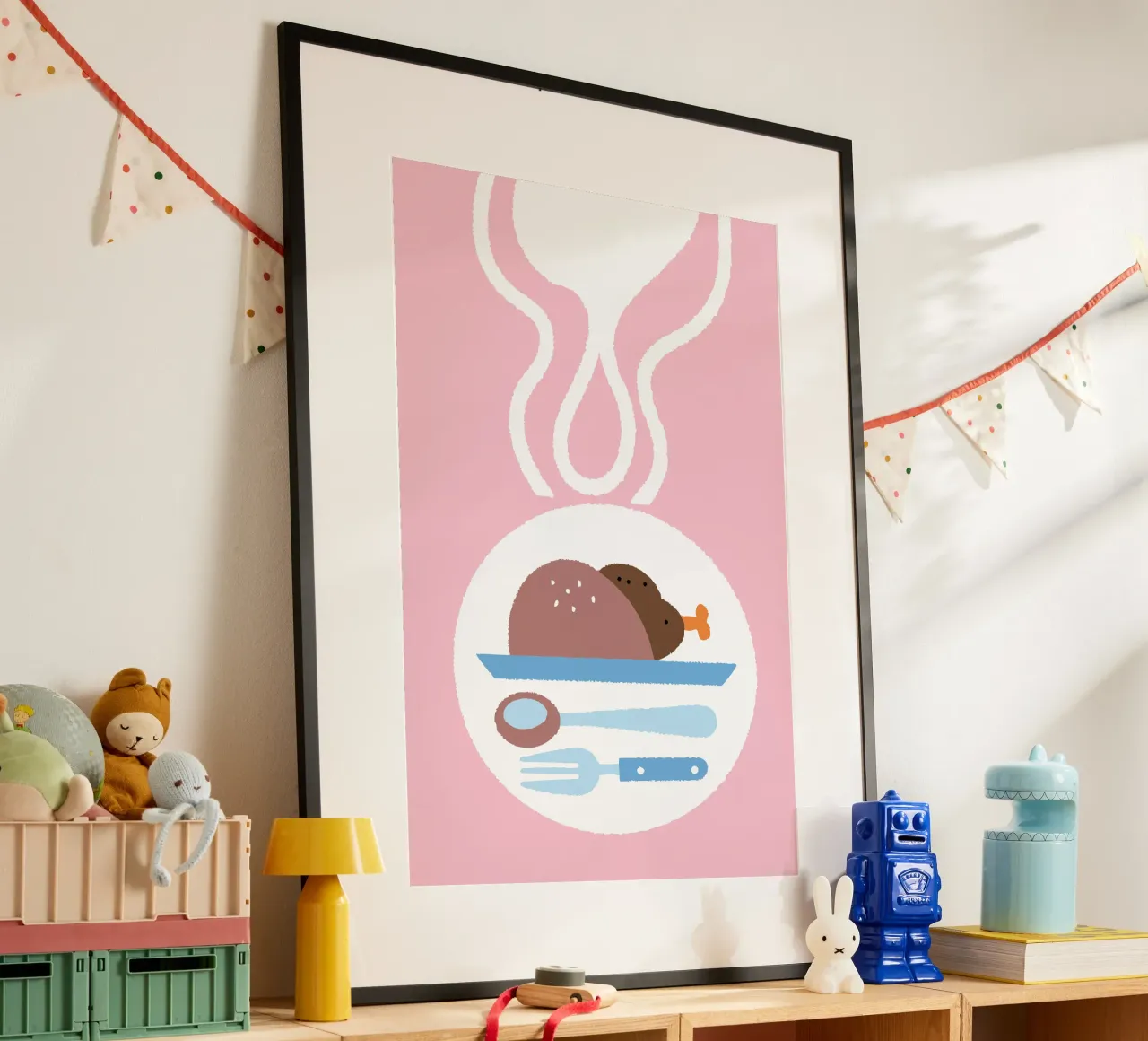 Pollo arrosto poster da TRENDY POSTER SHOP