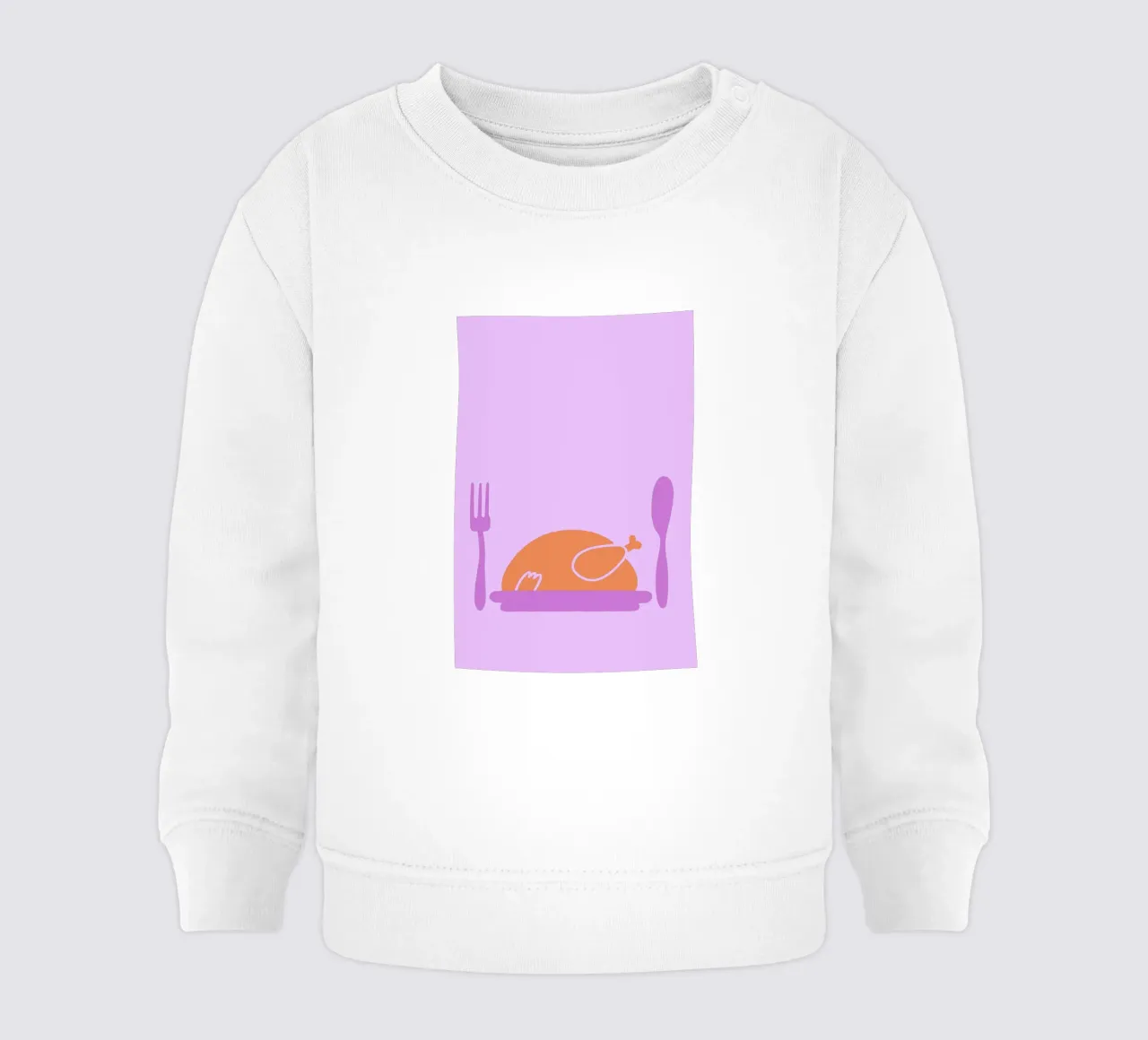 Pollo arrosto felpa neonato da TRENDY POSTER SHOP