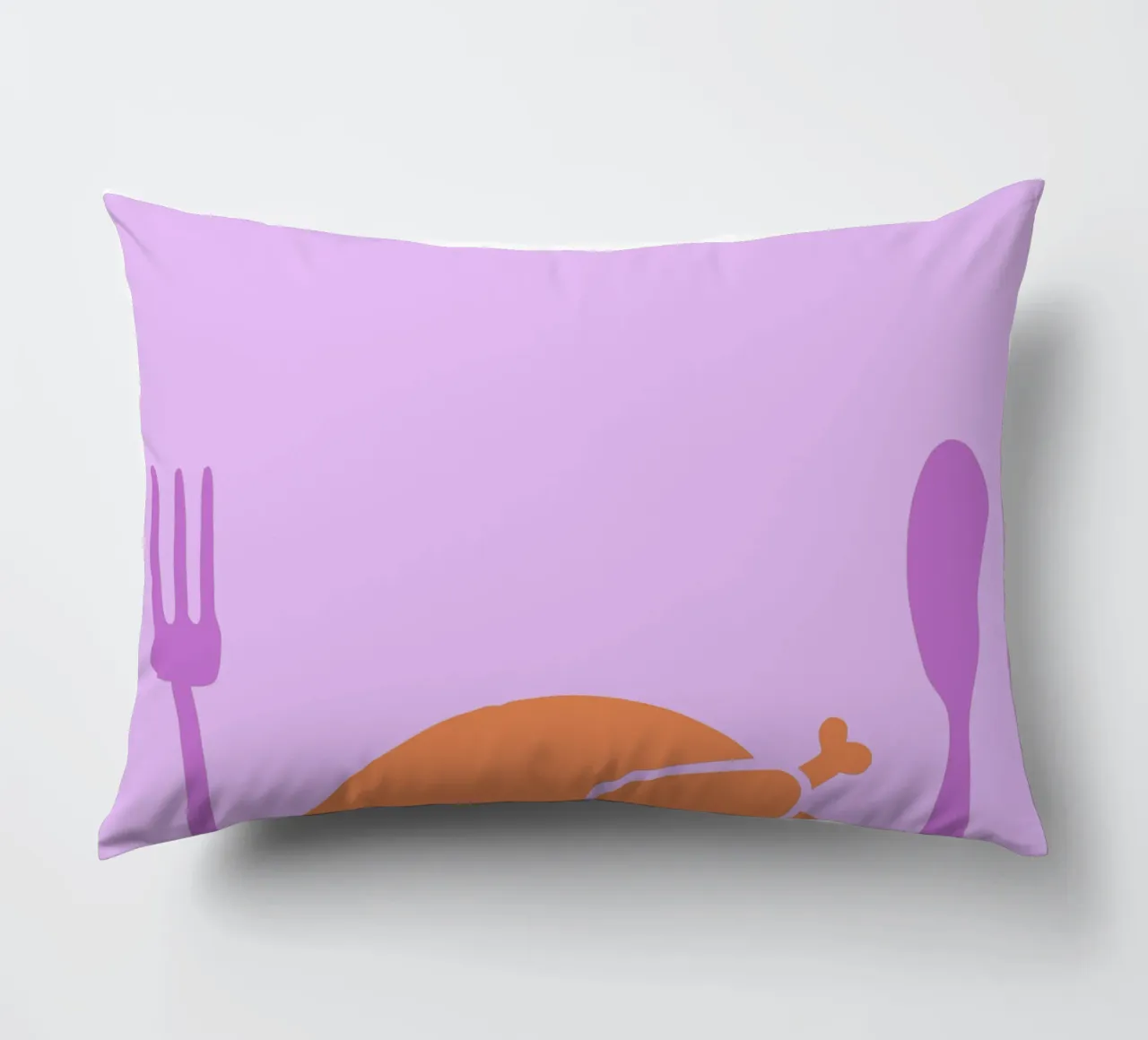 Pollo arrosto cuscino da TRENDY POSTER SHOP