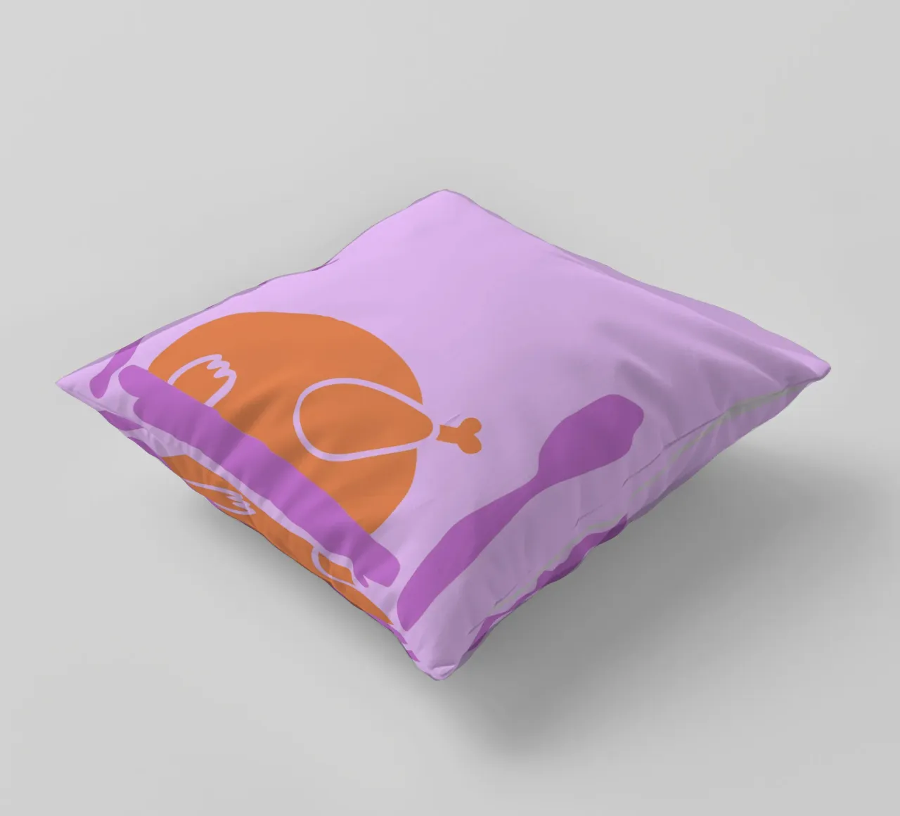 Pollo arrosto cuscino da TRENDY POSTER SHOP