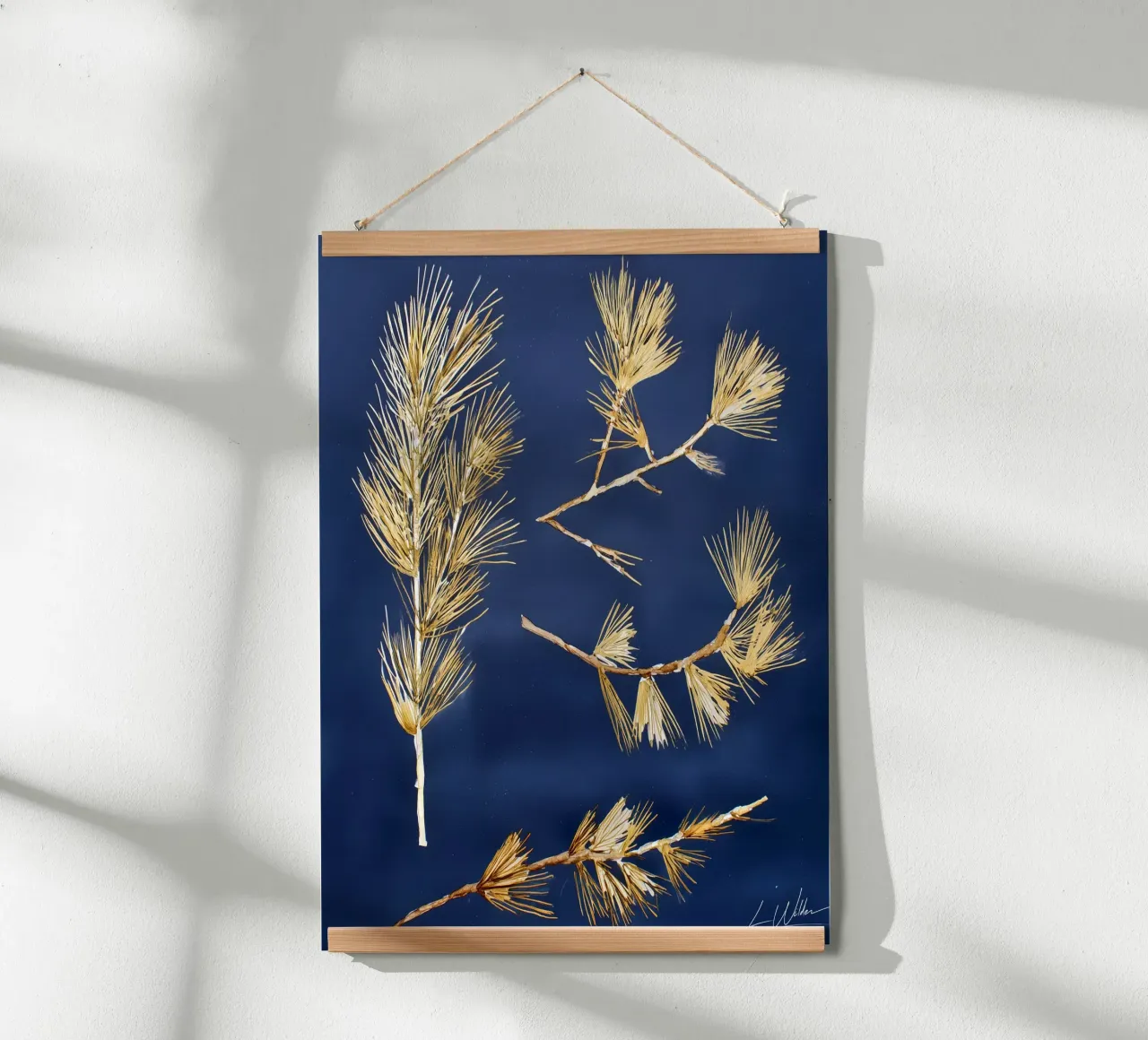 Fallen Forms Poster von Louise Wilder Studio