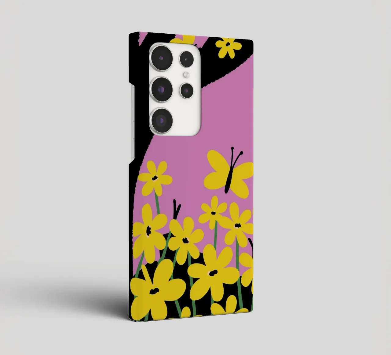 Farfalla e fiore cover samsung da TRENDY POSTER SHOP
