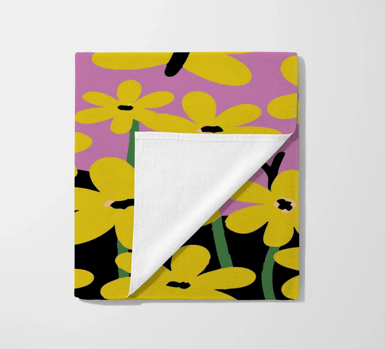 Farfalla e fiore telo mare da TRENDY POSTER SHOP