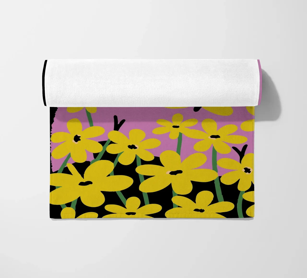 Farfalla e fiore telo mare da TRENDY POSTER SHOP