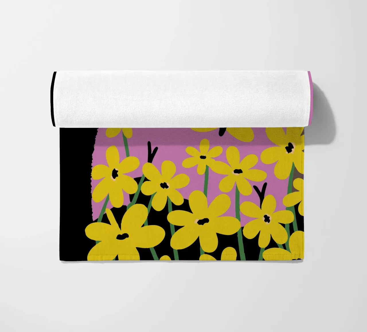 Farfalla e fiore telo mare da TRENDY POSTER SHOP