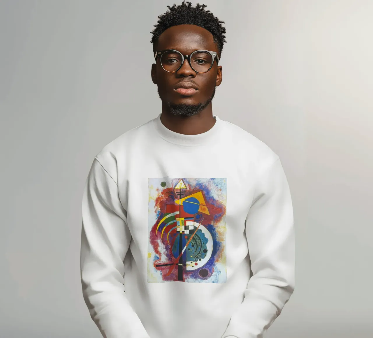 armonía visual intersección de líneas sudadera de lara shop