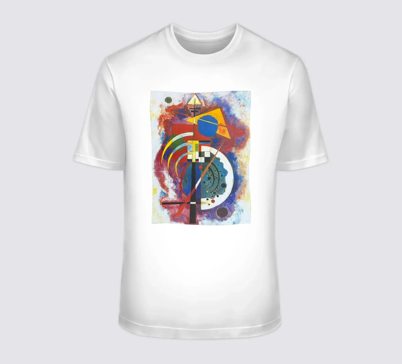 visual harmony intersecting lines t-shirt by lara shop
