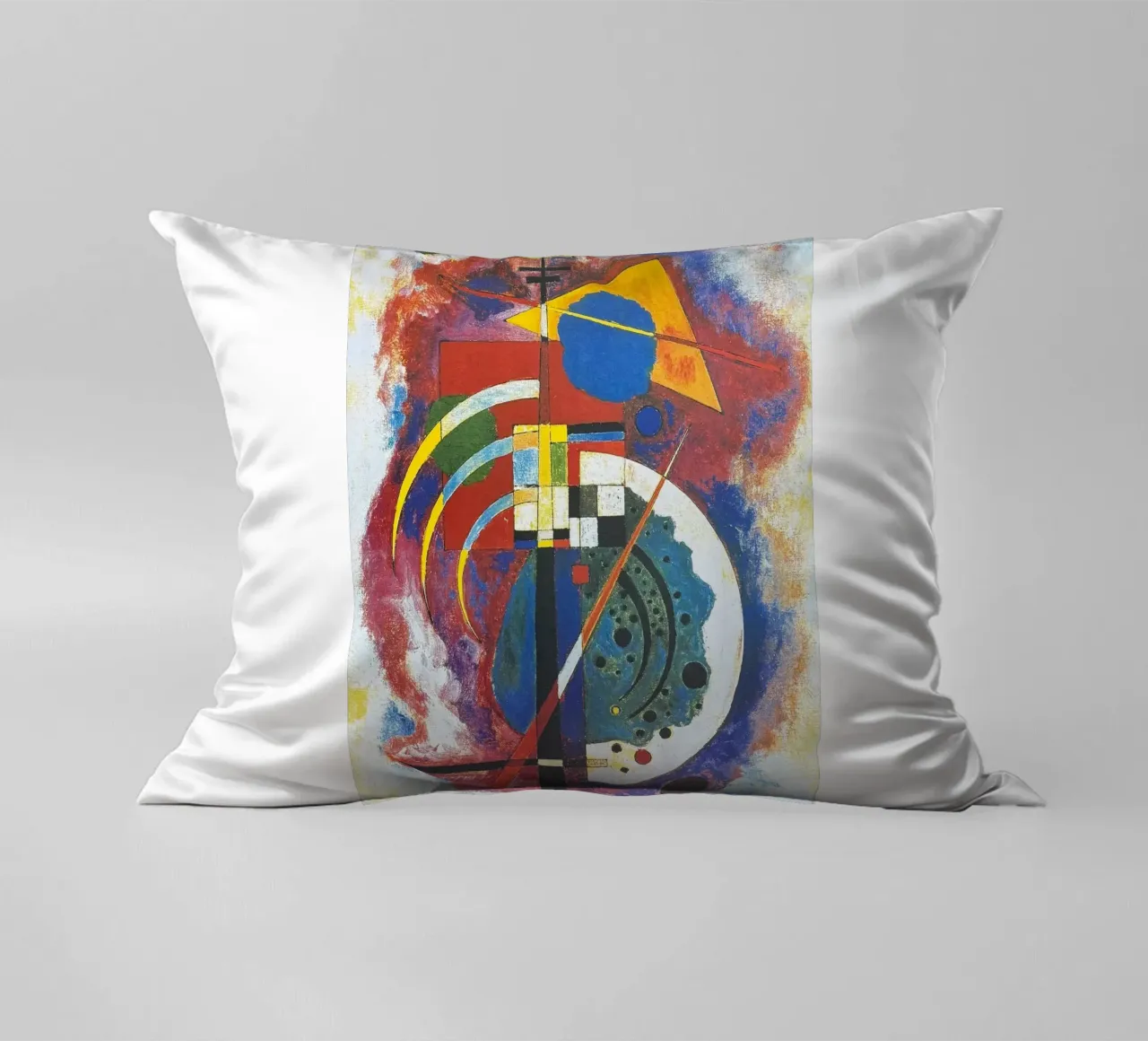 visual harmony intersecting lines decorative cushion by lara shop