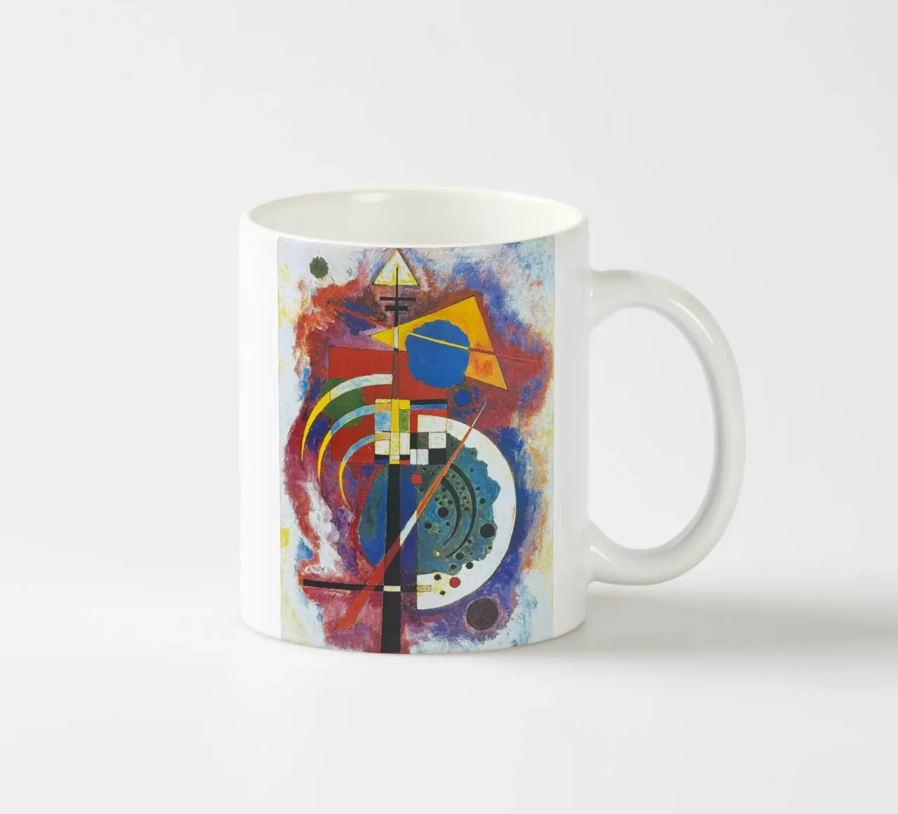 armonia visiva linee intersecanti tazza in ceramica da lara shop