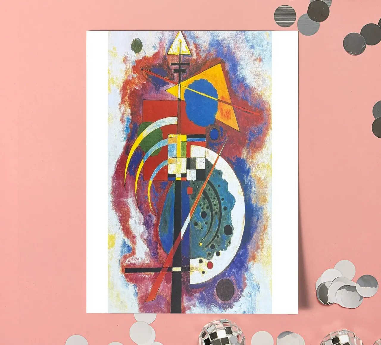 visual harmony intersecting lines sticker sheet by lara shop