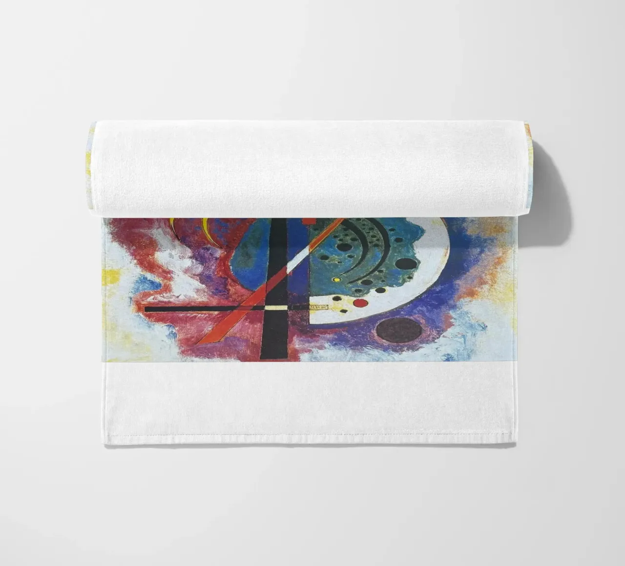 visual harmony intersecting lines beach towel by lara shop