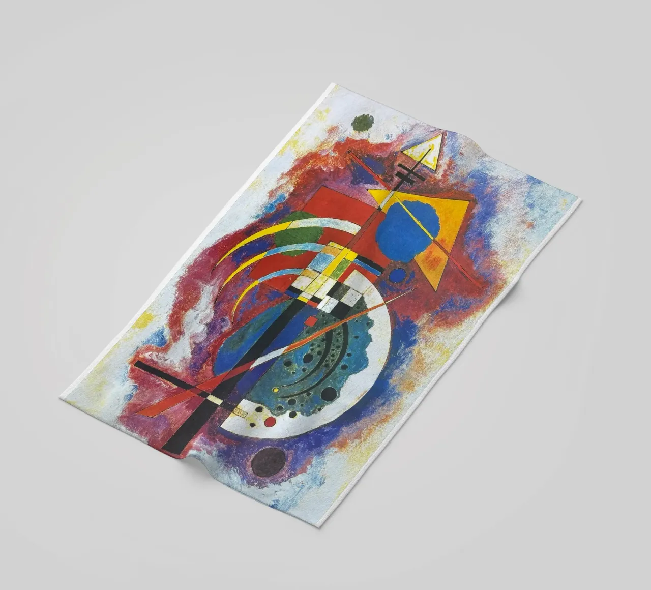 visual harmony intersecting lines beach towel by lara shop