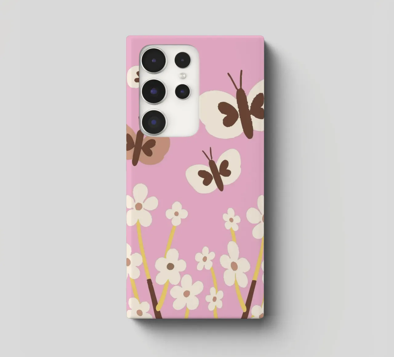 Farfalla e fiore cover samsung da TRENDY POSTER SHOP